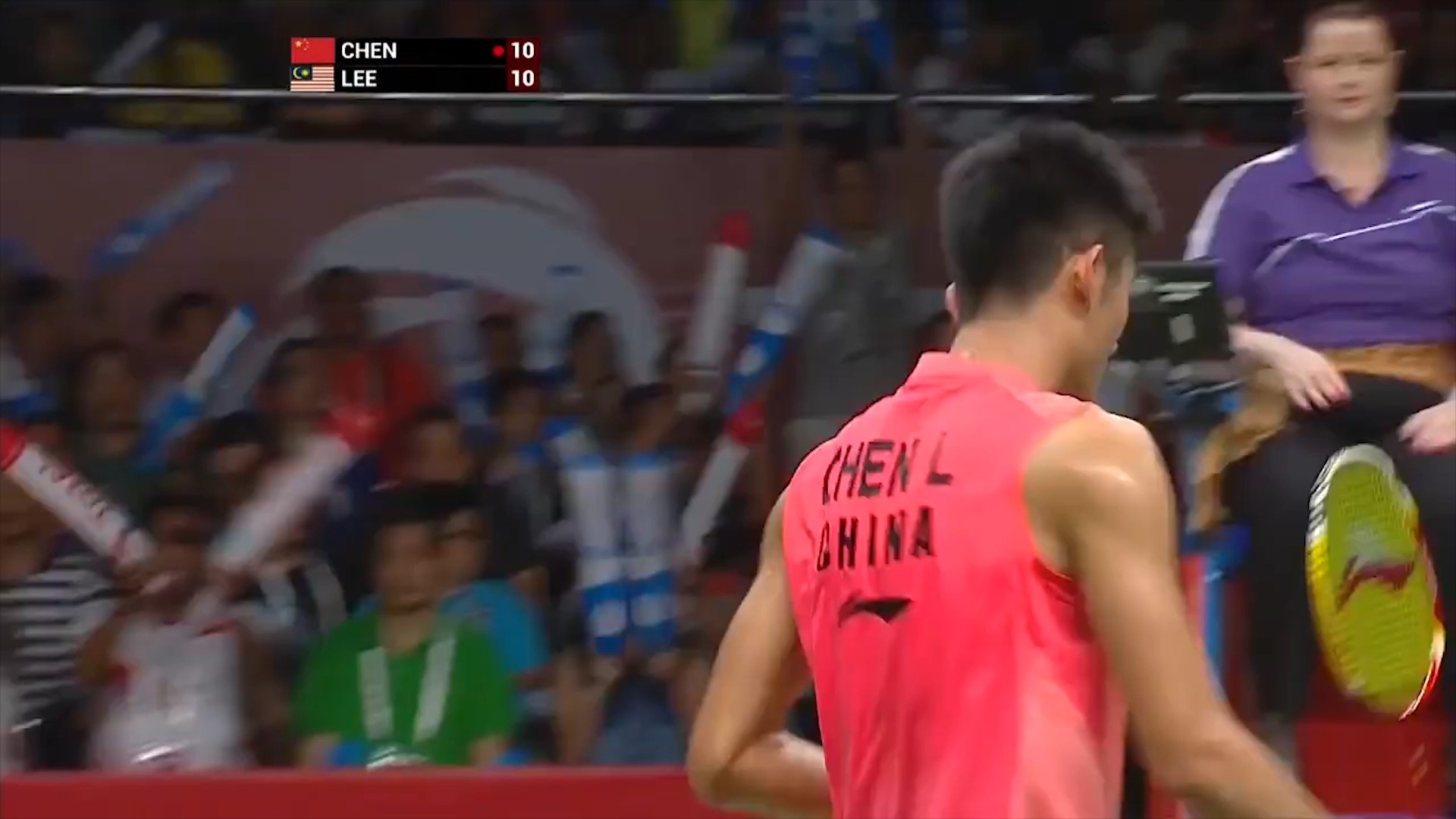 包含韩国羽毛球队横扫泰国羽毛球队，谌龙完成帽子戏法的词条